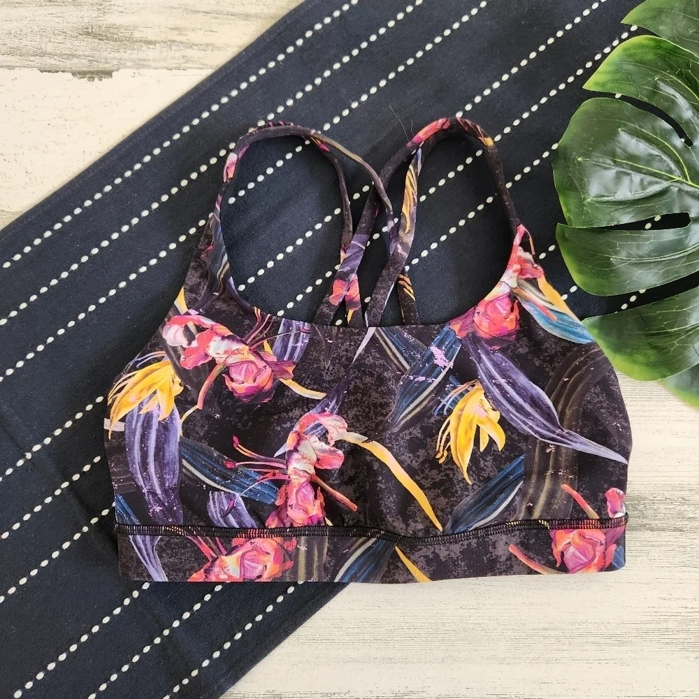 Lululemon Energy Sports Bra Medium Support B-D Cup Size 6